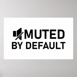 Nach dem Standard-Minimalistischen T - Shirt Audio Poster