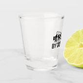 Nach dem Standard-Minimalistischen T - Shirt Audio Schnapsglas (Links)