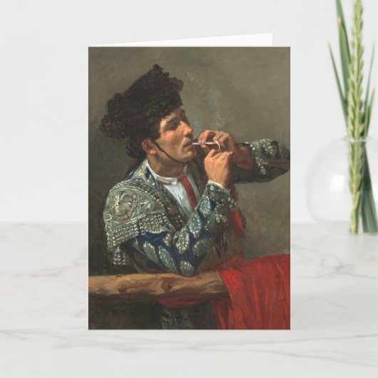 Nach dem Stierkampf | Mary Cassatt Karte (Vorderseite)