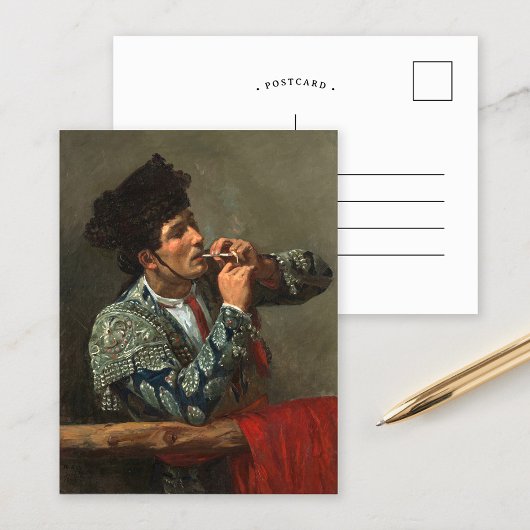 Nach dem Stierkampf | Mary Cassatt Postkarte