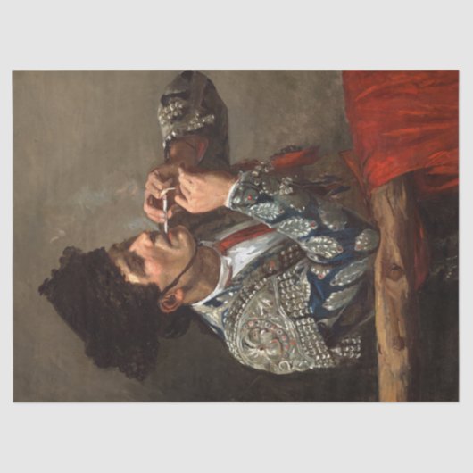 Nach dem Stierkampf von Mary Cassatt Seidenpapier (Vorderseite)