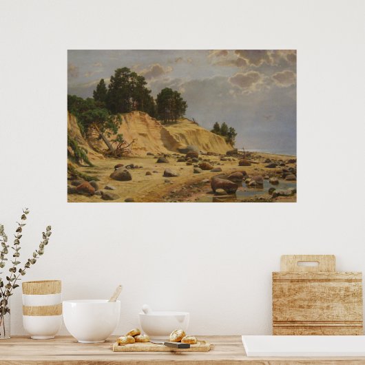 Nach dem Sturm in Meri Hovi Ivan Shishkin Poster (Küche)