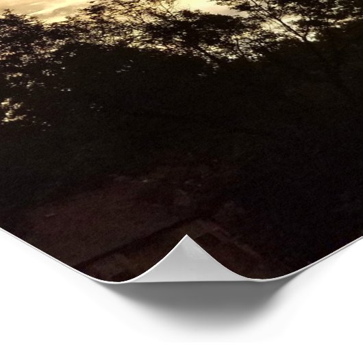 Nach dem Sturm Landschaftlich Poster (Ecke)