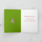 Nach dem Sturm Weihnachtskarte Feiertagskarte (Innenseite)