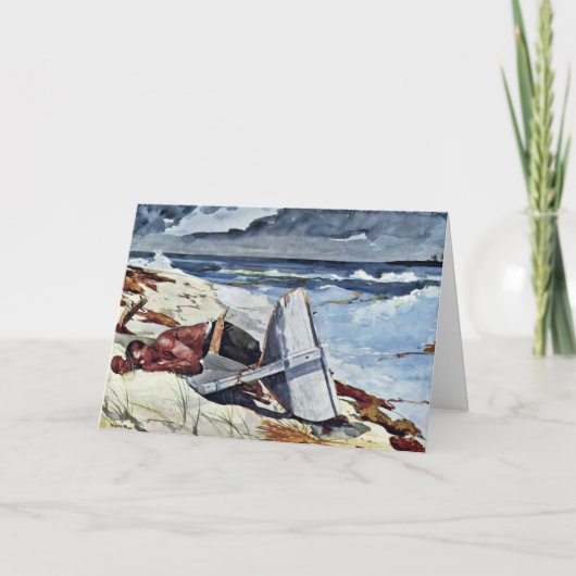 Nach dem Tornado durch Homer Winslow (beste Karte (Vorderseite)