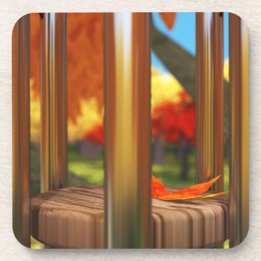 Nach dem Wind Cork Untersetzer (Vorderseite)