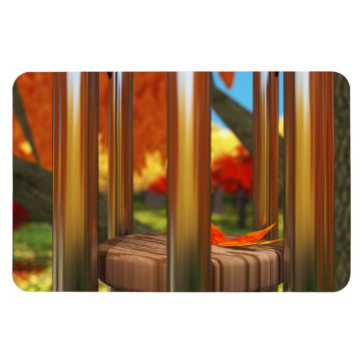 Nach dem Wind Flexible Magnet (Horizontal)