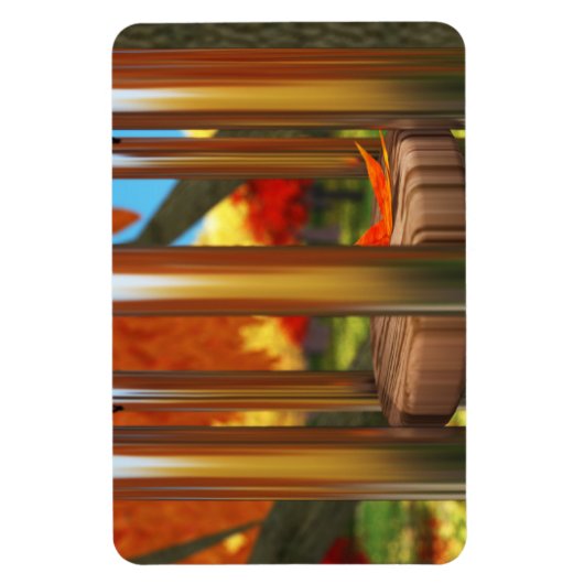 Nach dem Wind Flexible Magnet (Vertikal)