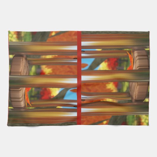 Nach dem Windküchenhandtuch Geschirrtuch (Horizontal)