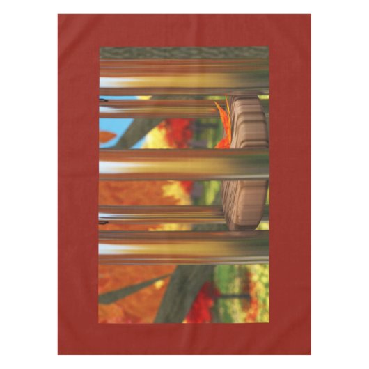 Nach dem Windtablett Tischdecke (Vorderseite)