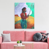 Nach dem Zeichn - Der kleine Schäfer Leinwanddruck (Insitu (Wohnzimmer))