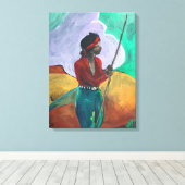 Nach dem Zeichn - Der kleine Schäfer Leinwanddruck (Insitu (Holzboden))