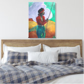 Nach dem Zeichn - Der kleine Schäfer Leinwanddruck (Insitu (Schlafzimmer))