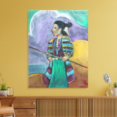 Nach dem Zeichn - die kleine Scheune Leinwanddruck (Insitu (Wohnzimmer))