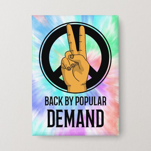 Nach der allgemeinen Nachfrage zurück | Schaltfläc Button (Vorderseite)