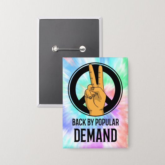 Nach der allgemeinen Nachfrage zurück | Schaltfläc Button (Vorderseite/Rückseite)