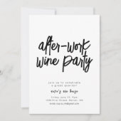 Nach der Arbeit Party Unternehmenseinladung Einladung (Vorderseite)