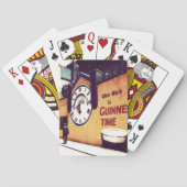 Nach der Arbeit Spielkarten (Rückseite)