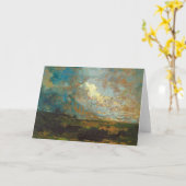 Nach der Dusche - Edward Mitchell Banister Karte (Gelbe Blume)