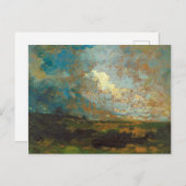 Nach der Dusche - Edward Mitchell Banister Postkarte (Vorne/Hinten)