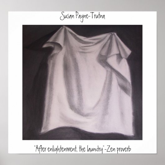 "NACH DER ERKENNUNG, DIE WÄSCHE" POSTER (Vorne)