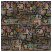 Nach der Flut von Paul Klee Stoff (Nahaufnahme)