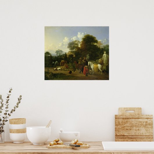 Nach der Jagd, c.1644 Poster (Küche)