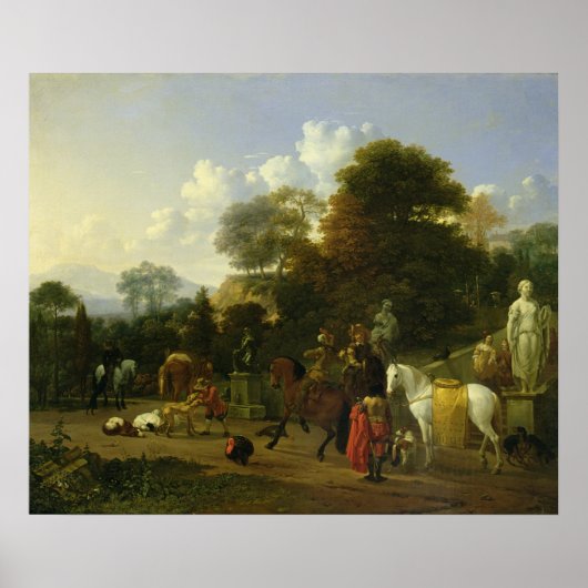 Nach der Jagd, c.1644 Poster (Vorne)