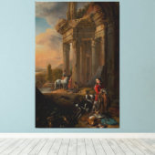 Nach der Jagd, Jan Baptist Weenix, c. 1656 Leinwanddruck (Insitu (Holzboden))