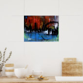 Nach der Nummer 2 Poster (Küche)