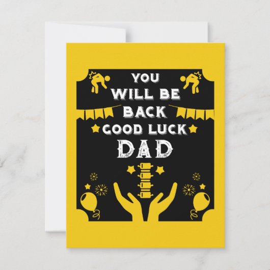 Nach der Operation wieder gut machen Karte (Vorderseite)