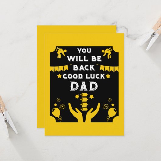 Nach der Operation wieder gut machen Karte (Vorderseite/Rückseite Beispiel)