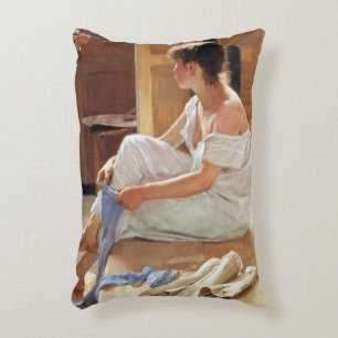 Nach der Pose 1884 Dekokissen