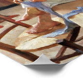 Nach der Pose, 1884 Poster (Ecke)