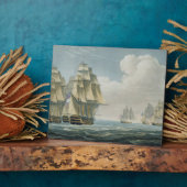 Nach der Schlacht von Trafalgar am 21. Oktober 180 Fotoplatte (Seite)