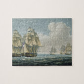 Nach der Schlacht von Trafalgar am 21. Oktober Puzzle (Horizontal)