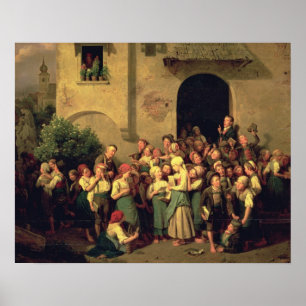 Nach der Schule, 1844 Poster