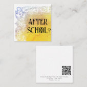 *~* NACH DER SCHULE? AP63 Friends Flat Note Card Mitteilungskarte (Vorne/Hinten)