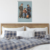 Nach der Schule Leinwanddruck (Insitu (Schlafzimmer))