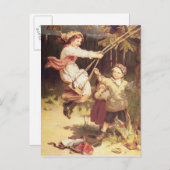 Nach der Schule Postkarte (Vorne/Hinten)