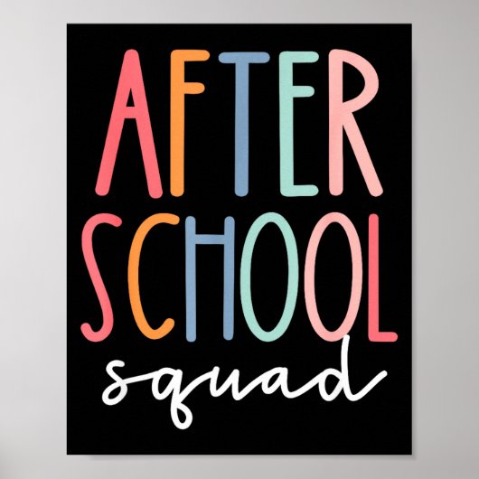 Nach der Schule Trupp süß nach der Schule Programm Poster (Vorne)
