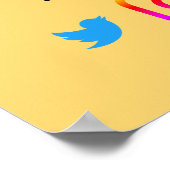 nach der schulischen Kinderbetreuung Babysitter-Ki Poster (Ecke)