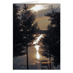 Nach der Sonnenaufgang-Karte