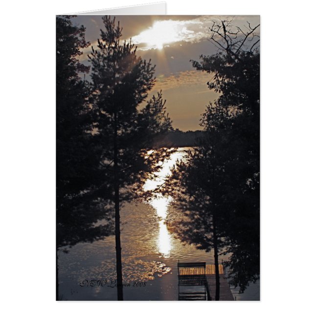 Nach der Sonnenaufgangskarte (Vorne)