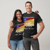 "Nach der Verfassung steht niemand über dem Gesetz T-Shirt (Unisex)