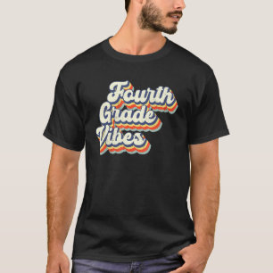 Nach der Vintagen Schulstufe 4. Grad T-Shirt