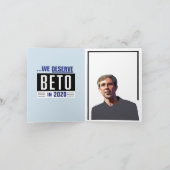 Nach diesem Ruck… Dankeskarte (Innenseite)