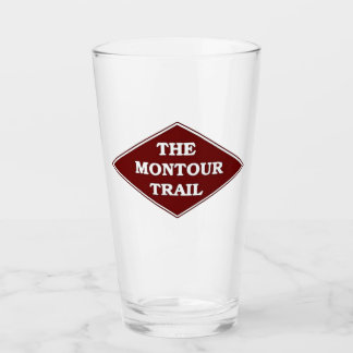 Nach einem Drink auf dem Montour Trail Glas