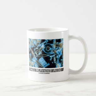 Nach einem Planktonic Verhältnis (Diatomeen) Kaffeetasse
