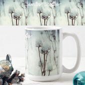 Nach einem Schneefall Kaffeetasse